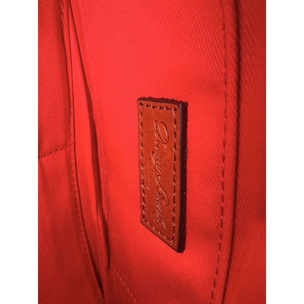 Dooney & Bourke Red Pebble Grain Leather Large Clutch 9.5” NWOT - Picture 10 of 13